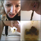 A blonde, European girl records herself taking soft shits into a toilet in 3 scenes with some pissing. She wipes her ass, shows us the dirty TP, and finally, the product in the toilet bowl. Presented in 720P HD. 206MB, MP4 file. About 12 minutes.